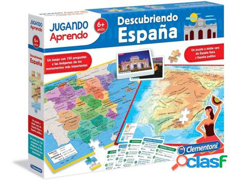 Juego CLEMENTONI Mapa España