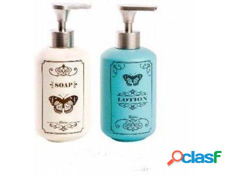 Juego De Baño HOGAR Y MÁS Dosificador De Jabón Realizado