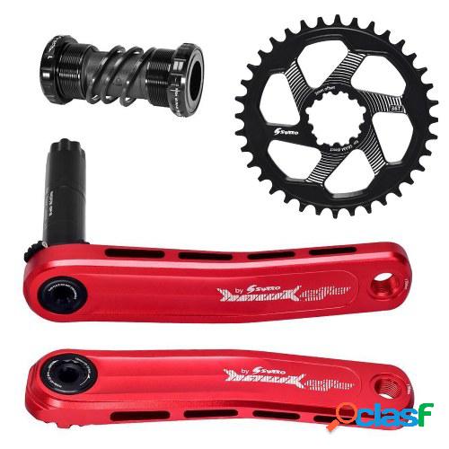 Juego de bielas de bicicleta de montaña 170mm MTB Juego de
