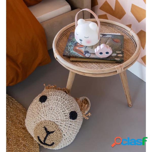 KidsDepot Mesita de noche Mylla ratán 45 cm