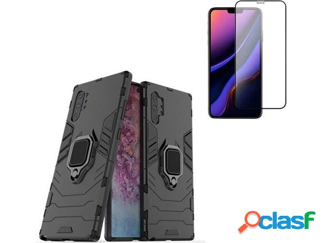 Kit Carcasa y Protector de Cristal 5D Full Cover Samsung