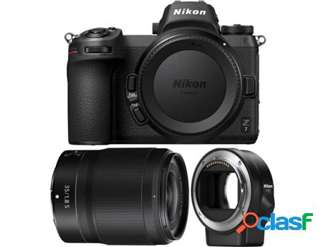 Kit Cámara NIKON Z7 + Nikkor Z 35mm F1.8 S (Full-Frame)