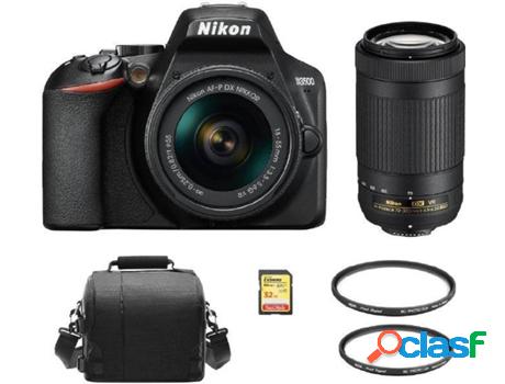 Kit Cámara Réflex NIKON D3500 AF-P 18-55mm F3.5-5.6G VR +