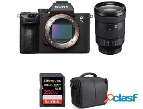 Kit Cámara SONY ALPHA 7 III FE 24-105 mm f/4 G OSS +