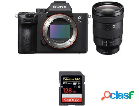 Kit Cámara SONY ALPHA 7 III FE 24-105 mm f/4 G OSS +