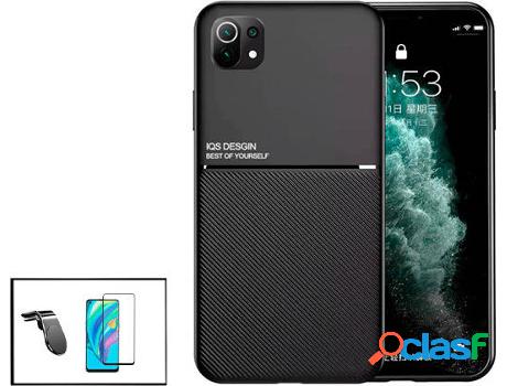 Kit Funda Magnetic Lux, Protector Cristal Templado 5D Full