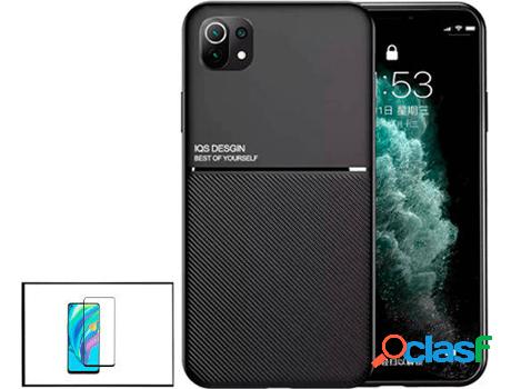 Kit Funda Magnetic Lux y Protector Cristal Templado 5D Full