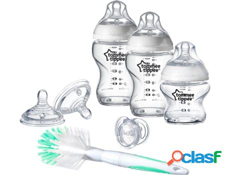 Kit de Biberones TOMMEE TIPPEE Cristal para Recién Nacidos