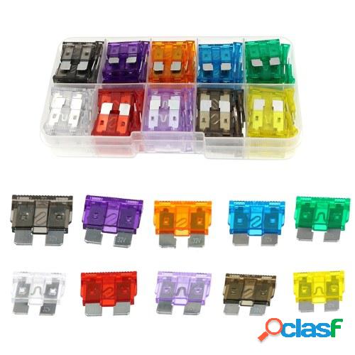 Kit de surtido de fusibles para automóvil de 100 piezas