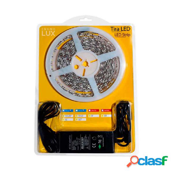 Kit tira led flexible smd5050 5m (60 led/m) - ip65 blanco