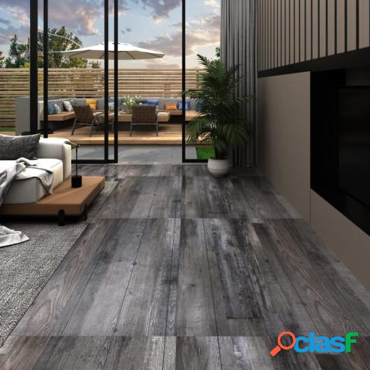 Lamas para suelo PVC autoadhesivas madera industrial 5,02m²