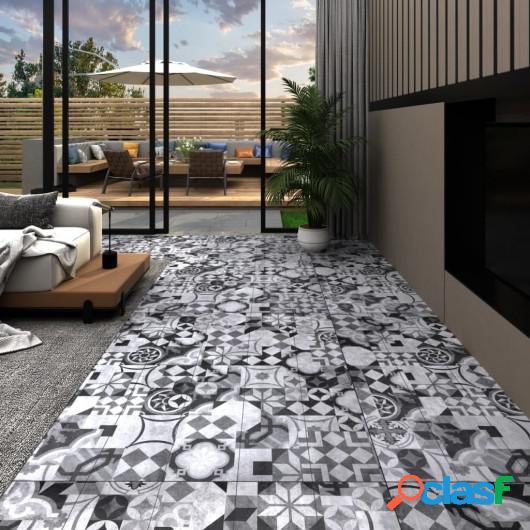 Lamas para suelo de PVC autoadhesivas 5,21m² 2mm estampado