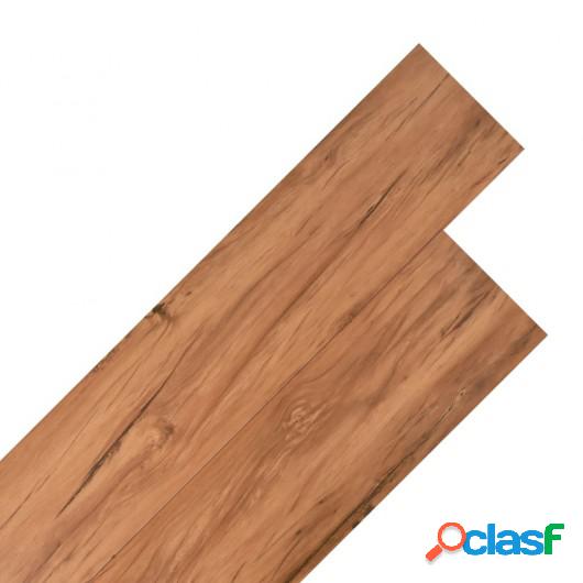 Lamas para suelo de PVC olmo natural 4,46 m² 3 mm