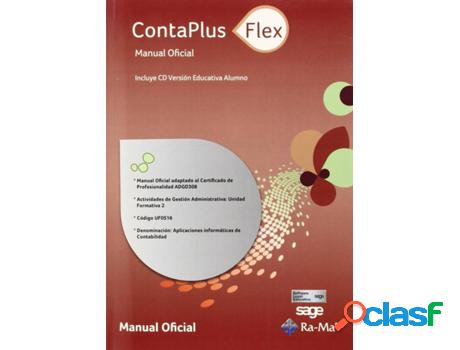 Libro Contaplus Flex: Manual Oficial (+Cd) de Sage Formacion