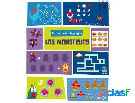 Libro Mi Cuaderno De Juegos - Los Monstruos de Ballon