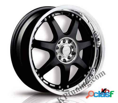 Llantas Tenzo R Drivex 7 black negras en 7 x 17 pulgadas