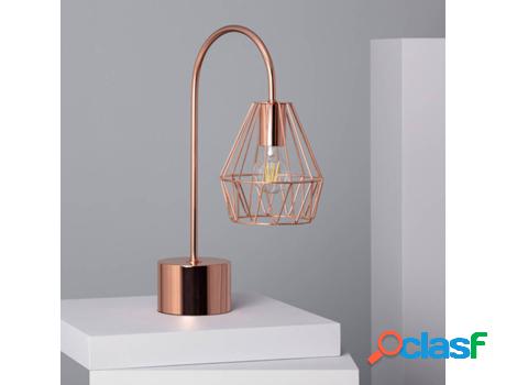 Lámpara de Mesa LEDKIA Fugalaau (Cobre - E27 - 25 W)