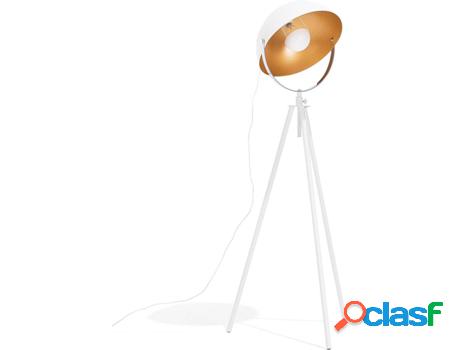 Lámpara de Pie Thames (Blanco - Metal -60x60x170 cm)