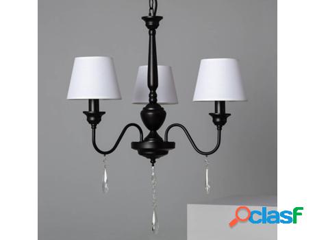 Lámpara de Suspensión LEDKIA Zuri (Negro - E14 - 40 W)