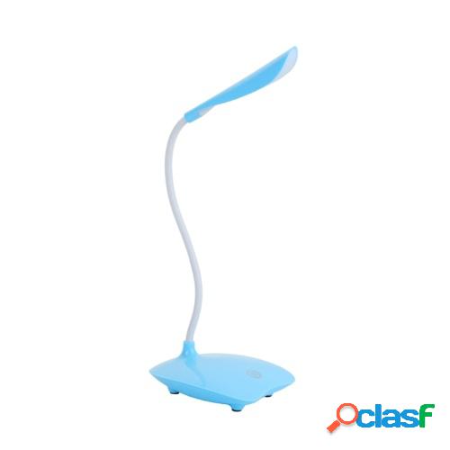 Lámpara de escritorio LED recargable Carga y enchufe USB