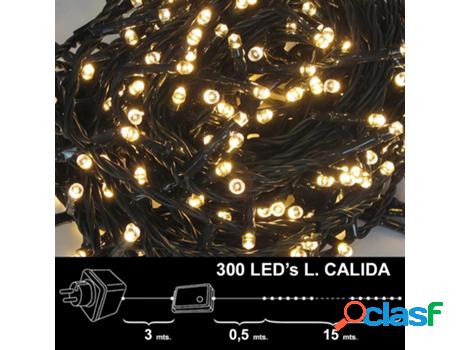 Luces navidad 300 leds luz calida interior / exterior (ip44)