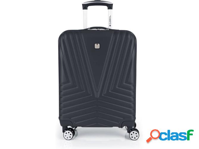 Maleta de Viaje GABOL Atlanta (Cabina - 34 L - Gris)