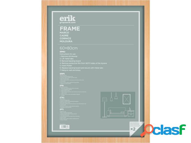 Marco ERIK EDITORES MDF Faia (60X80 cm)