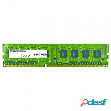 Memoria ram 2-power multispeed 8gb/ ddr3/ 1066/ 1333/