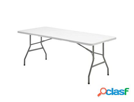Mesa plegable rectangular multifuncional, portatil,