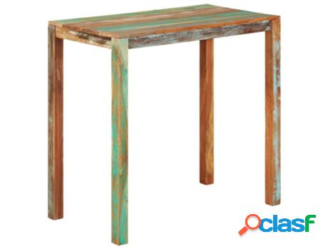 Mesas de Bar VIDAXL (Multicolor - Madera - 112x60x108 cm)