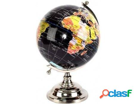 Metal HOGAR Y MÁS Globo Terráqueo De (21.5x20x30)