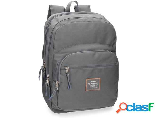 Mochila PEPE JEANS Cross Gris (30.5 x 44 x 15 cm)