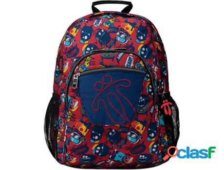 Mochila TOTTO Growny (33x44x14cm - Multicolor - Poliéster)