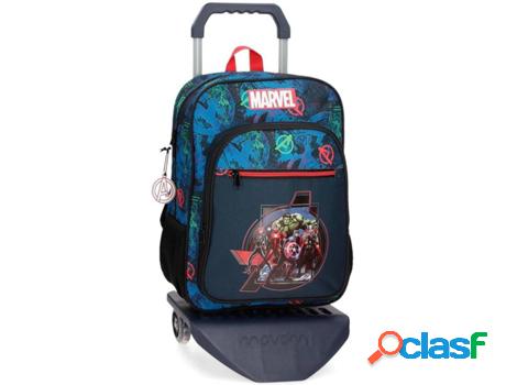 Mochila con Ruedas MARVEL Los Vengadores On The Warpath Azul