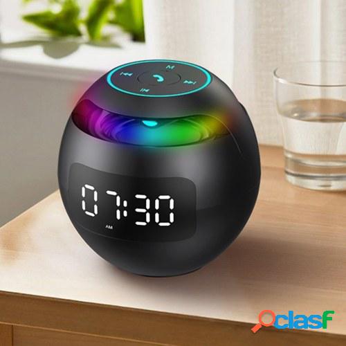 Modelo reloj de bola altavoz inalámbrico bluetooth tarjeta
