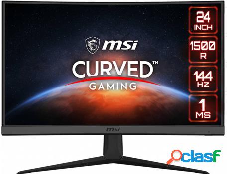 Monitor Curvo Gaming MSI G24C6 (23.6&apos;&apos; - 1 ms -