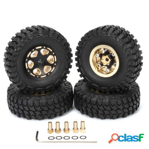 Neumáticos de goma de oruga RC 4pcs RC neumáticos de coche