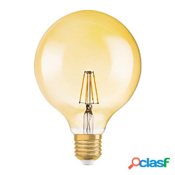 Osram Vintage 1906 LED E27 Globe con Filamento Oro 125mm