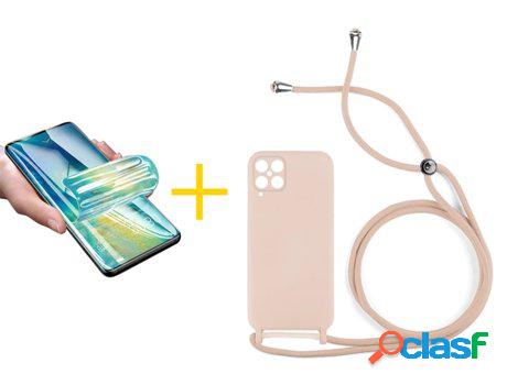 Pack 1 X Película de Vidrio Templado Hidrogel + Funda