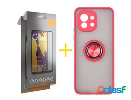 Pack 2 X Película de Vidrio Templado Full + Funda skyhe