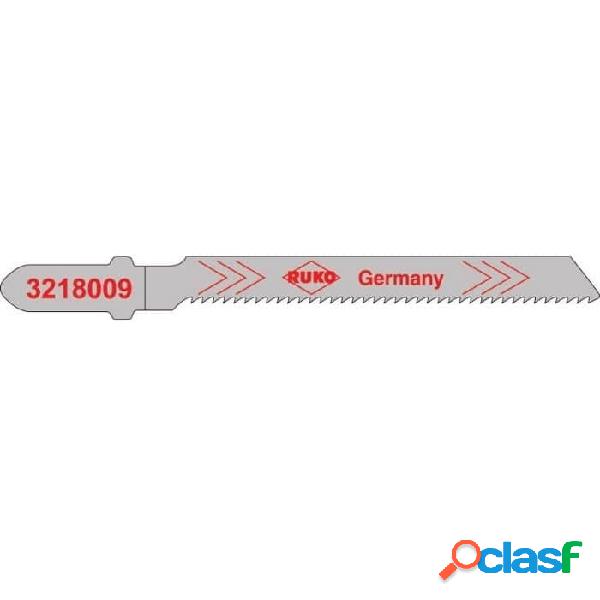 Pack de 5 sierras de calar HSS acero Ruko. 77 mm
