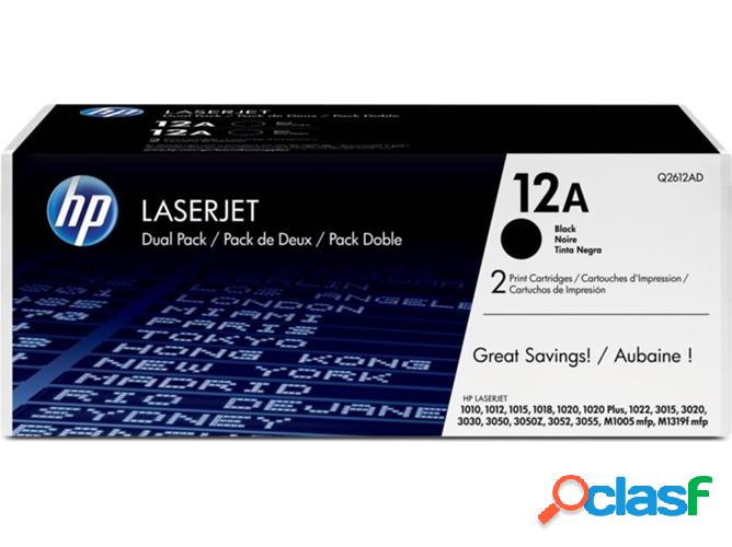 Pack de ahorro de 2 cartuchos de tóner Original HP 12A