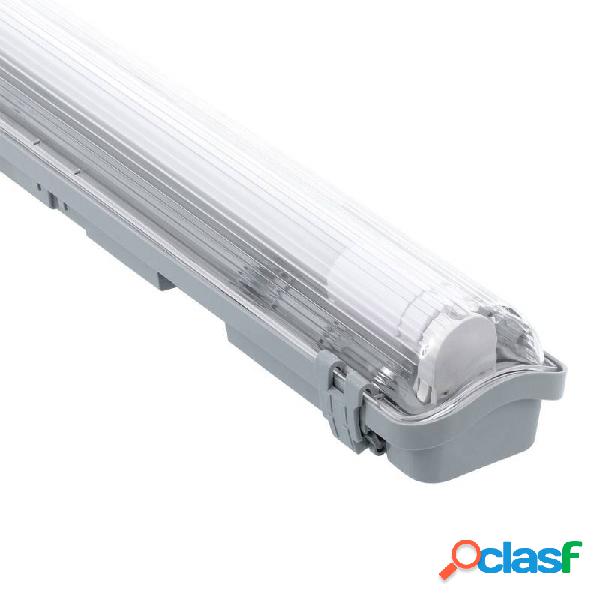 Pantalla estanca para 1 tubo led t8 de 120cm