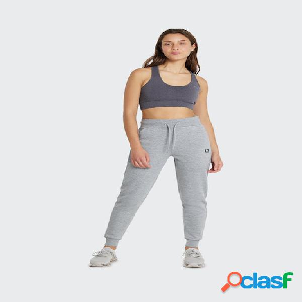 Pantalón deportivo Tenth puño felpa mujer