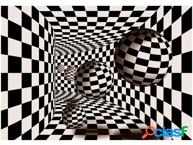 Papel Pintado ARTGEIST Chessboard Geometry (200x140 cm)