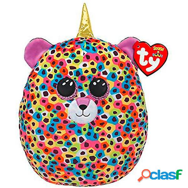Peluche Squish Leopardo Colores Giselle 30cm