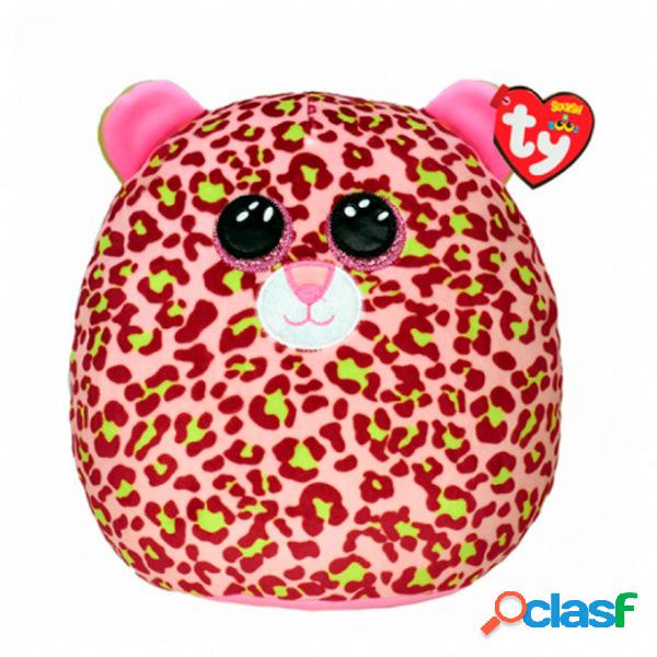 Peluche Squish Leopardo Rosa Lainey 25cm
