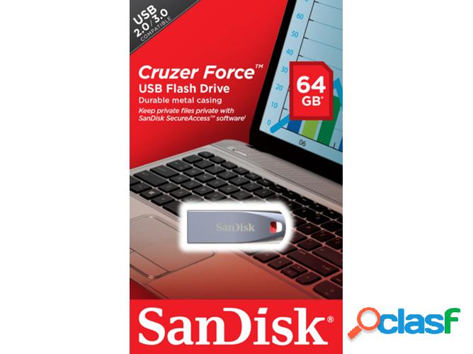 Pendrive SANDISK Cruzer Force 64GB