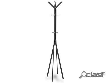 Perchero JSHOME Antracita (Acero - 44 x 180 x 44 cm)