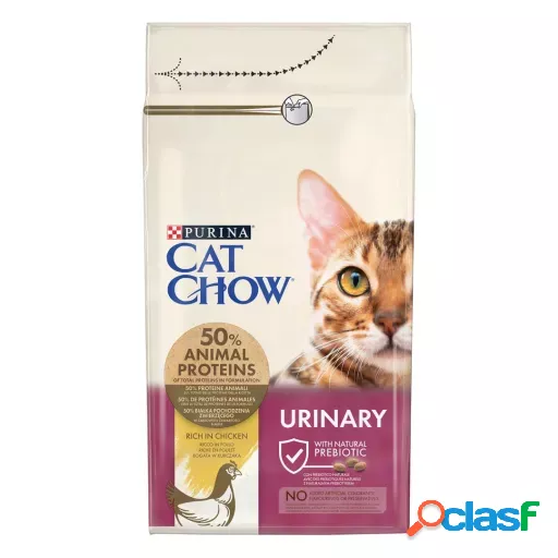 Pienso Urinario para Gatos de Pollo 15 Kg Cat Chow